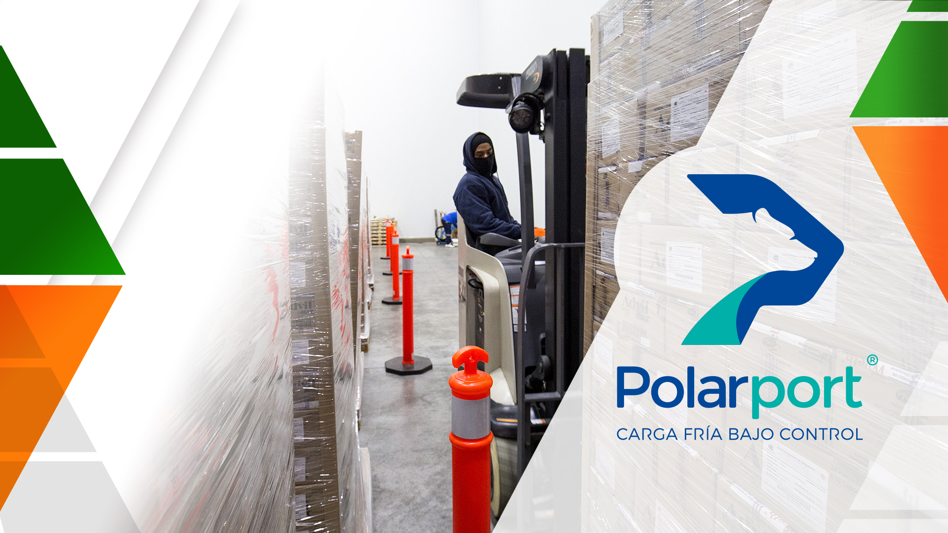 Veracruz, logística bajo cero